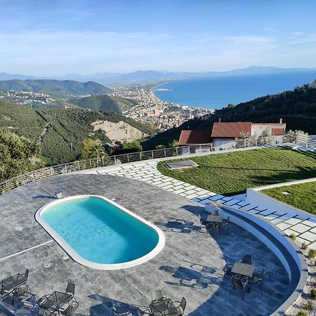 Tenuta Croce Appartamento Karol-Piscina-Vista Mare Salerno Exteriér fotografie